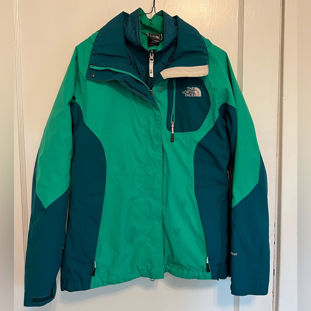North Face 3 in 1 Puffer and Rain Jacket- M
